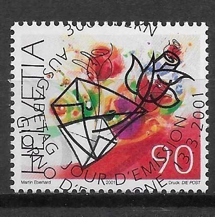 Tutti i francobolli: V1019 - Salutations vollstempel – Usato da Trélex venduto da Phil_Albert