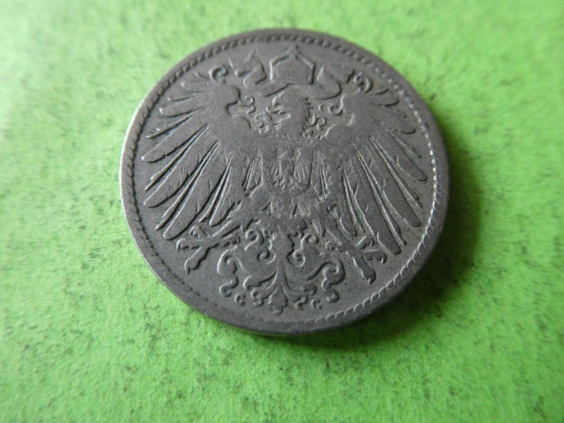 Tutti le monete: Dt. Reich 1896 G,  10 Pfennig – Usato da Hinterforst venduto da Rohusri 1