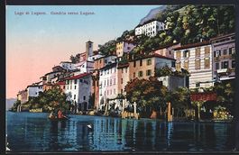 Gandria /Lago di Lugano, Visto verso Lug