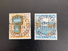 Europamarken 1979; Ersttag Vollstempel