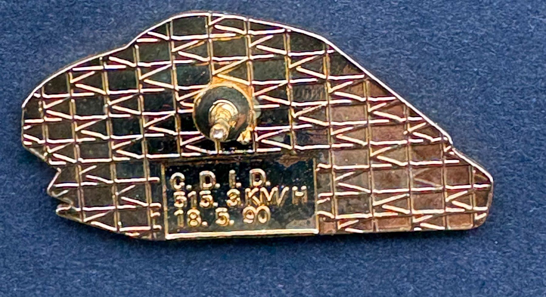 Placchette & Badge: PIN GOLDENER TGV 18.5.90 – Usato da Ostermundigen venduto da Wyatt-Earp 3