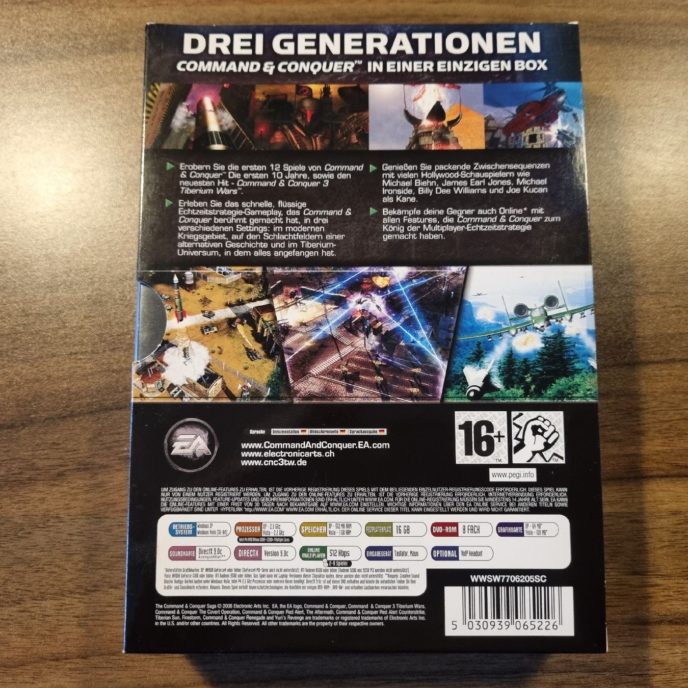 Tutti i DVDs: PC DVD Game The Command & Conquer Saga Neu ungebraucht. – Nuovo (secondo la descrizione) da Zürich venduto da ret_7ppg 1