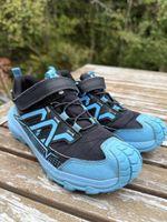 Wanderschuhe Quechua wasserdicht schwarz blau Grösse 29