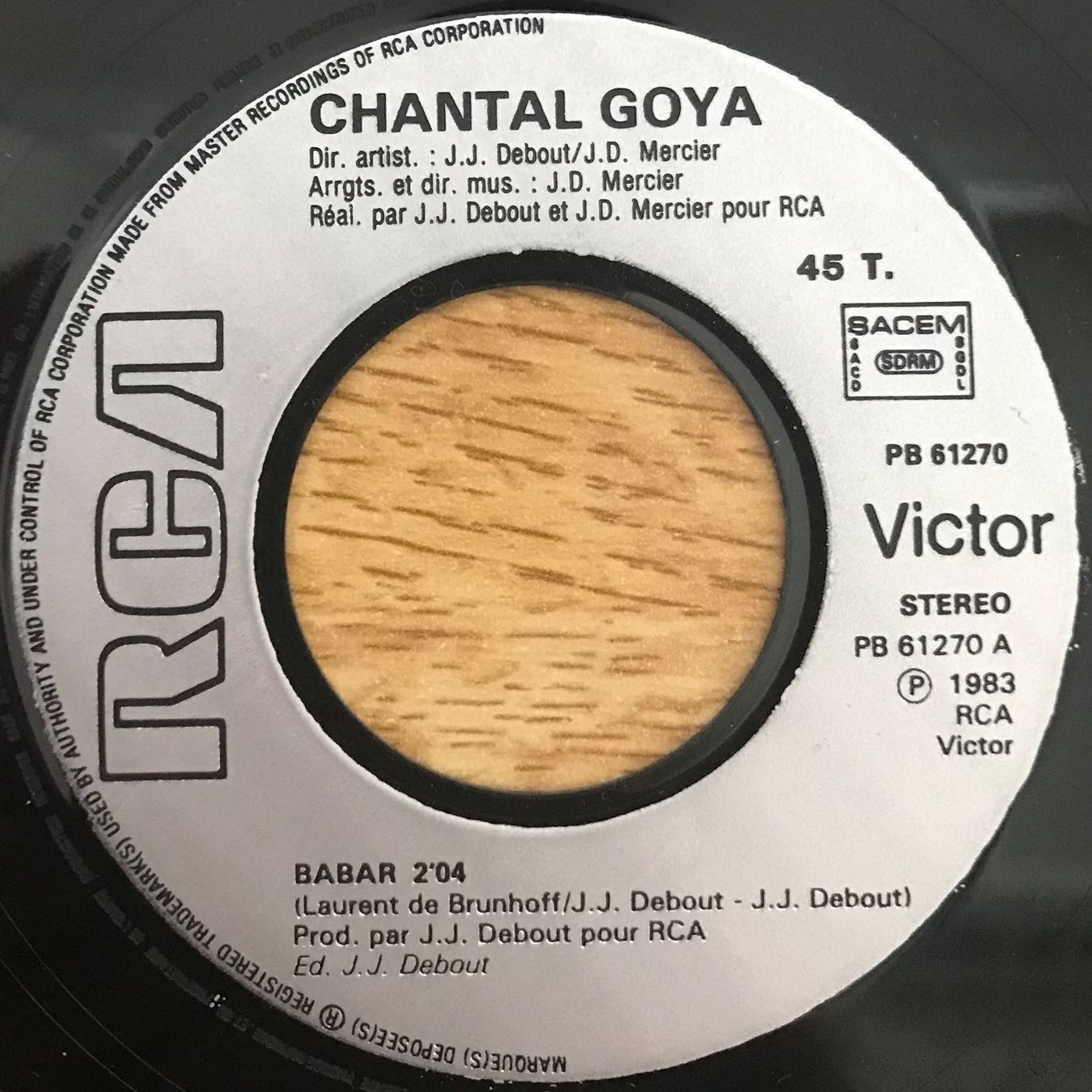 Schallplatten: CHANTAL GOYA - BABAR – Gebraucht aus Bussigny von vinyl-pas-cher 2