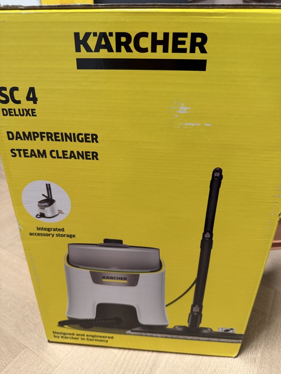 Kärcher Pulitori a vapore: Kärcher Dampfreiniger SC 4 Deluxe neu – Nuovo e nell'imballaggio originale da Zollikofen venduto da Danijela1983