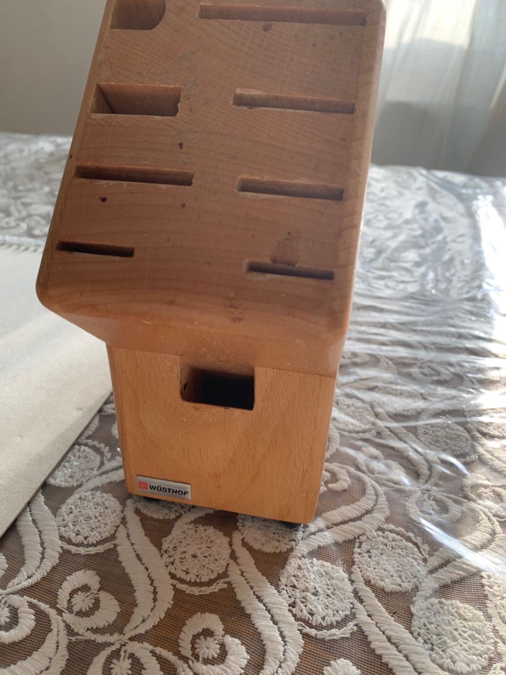 Küchenmesser: Wüsthof SBS Solingen Messerblock Set, 10-teilig, Top Zustand – Gebraucht aus Emmen von newdeal1970 1