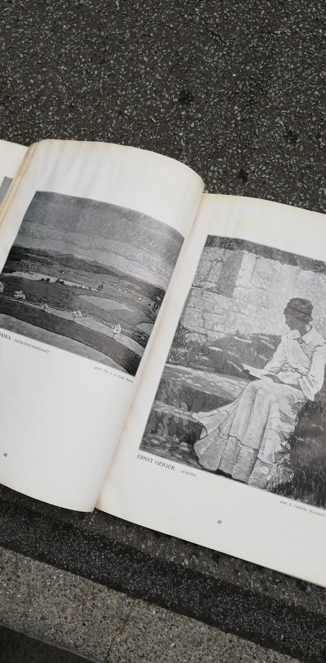 Bücher: Buch von 1913: Schweizer Maler – Gebraucht aus Thun von Matthias72 9