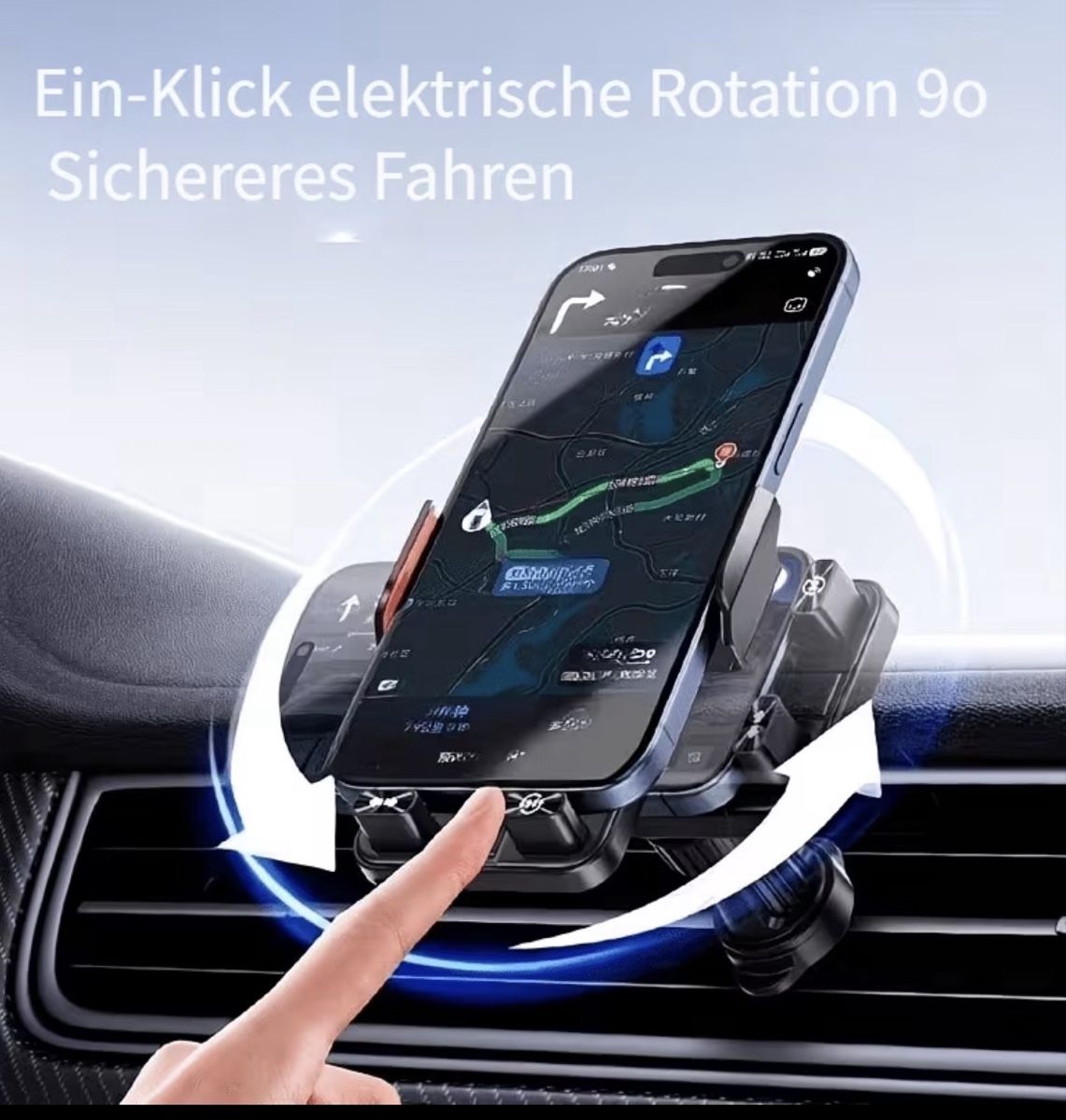 Halterungen: Auto Handyhalterung Qi Ladefunktion neu – Neu und originalverpackt aus Kloten von digi-Galaxy 7