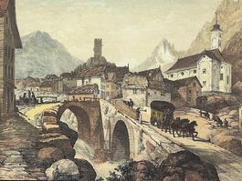 🚂 Briefmarkensatz 1982 Gotthard-Bahn 100 Jahr + CH Post 📯