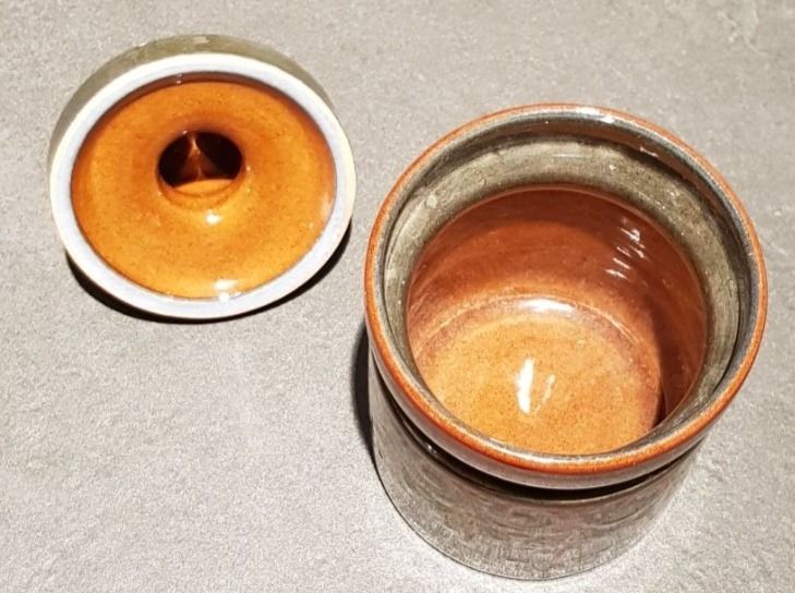 Sucriers: Keramikdose mit Deckel Handmade – D'occasion à Buus par Borki07 3