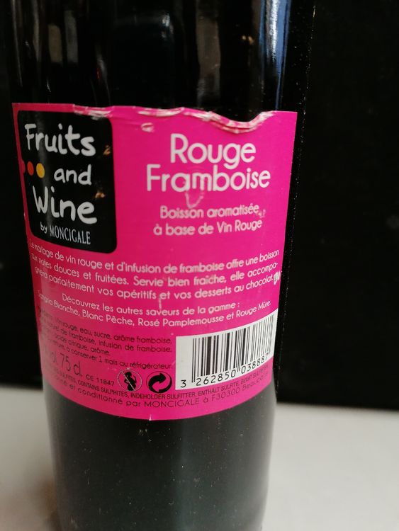 FRUITS AND WINE MONCIGALE Kaufen auf Ricardo