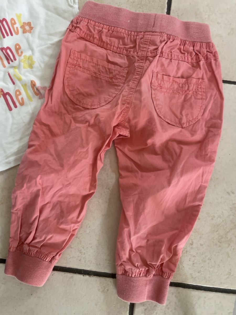 Lotti & Set di vestiti: Sommer Set Gr. 86, Shirt & Hose, Mädchen – Usato da Obergerlafingen venduto da cabo4 4