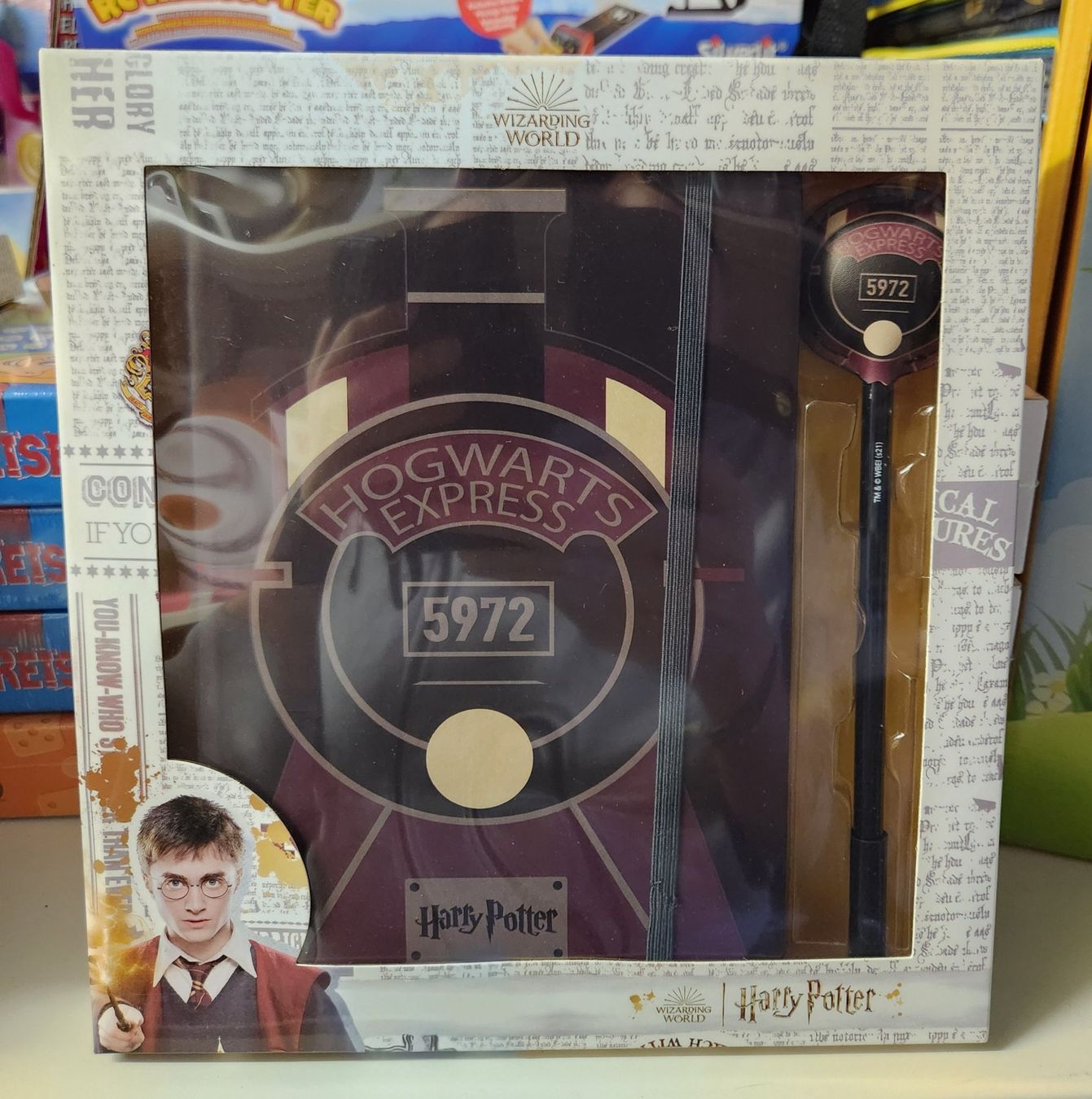 Blocchi: Harry Potter Hogwarts Express Notizbuch & Stift Set – Nuovo e nell'imballaggio originale da Oftringen venduto da Leleni