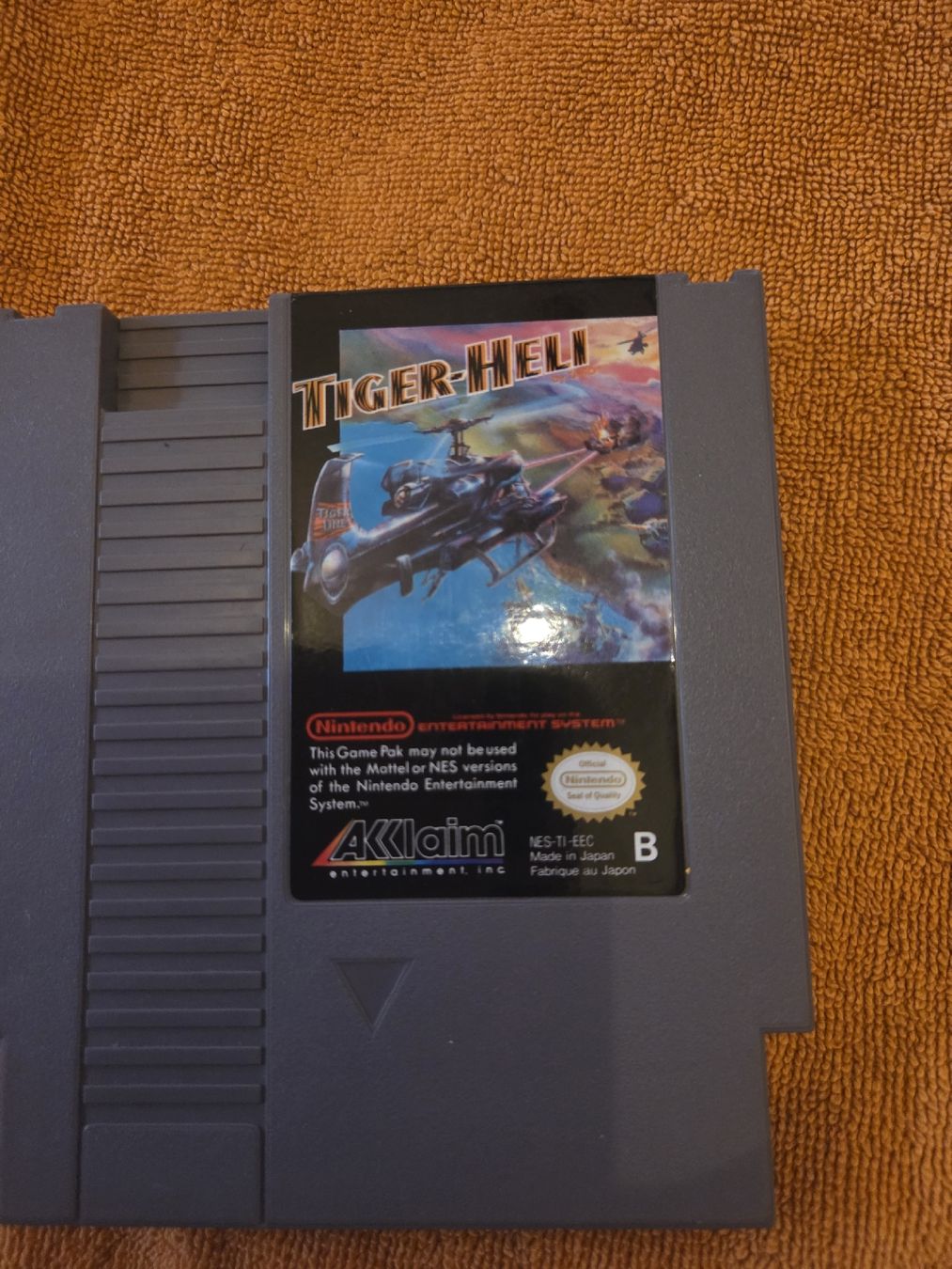 Nintendo Spiele: Tiger Heli , NES, testé – Gebraucht aus Lussery-Villars von Rubis64