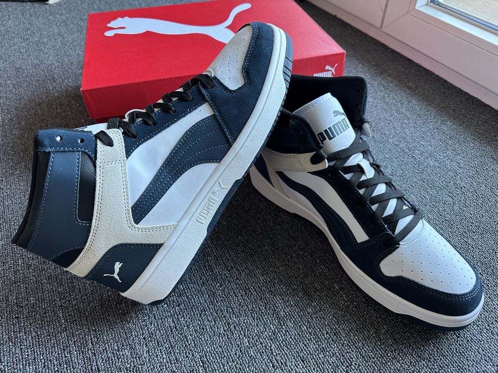 Puma bleu fashion et blanche