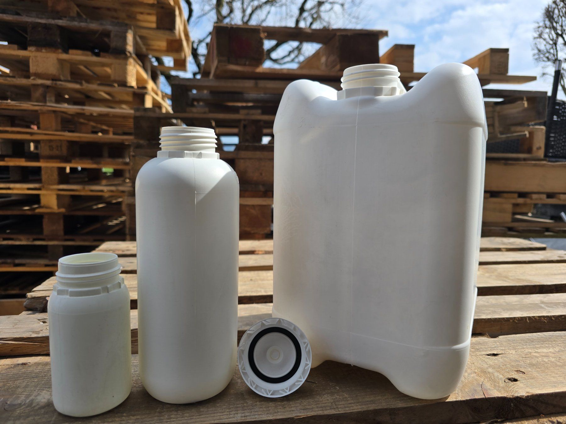 Altro in Stoviglie & Bicchieri: Flasche 0,25 Liter mit Deckel - weiss – Nuovo e nell'imballaggio originale da Wollerau venduto da Skyrush 1