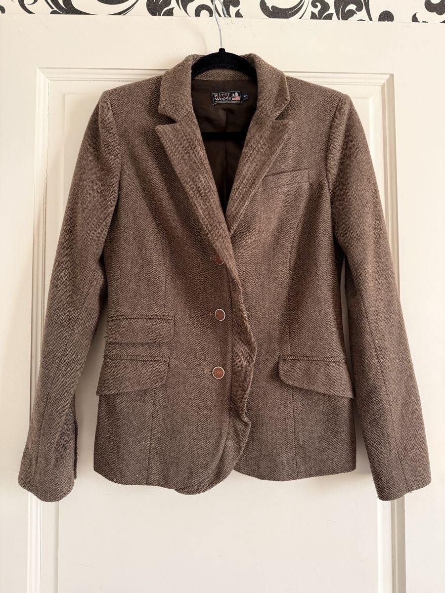 Jacken: River Woods Brown Blazer – Gebraucht aus Corsier-sur-Vevey von Kristina.Nova
