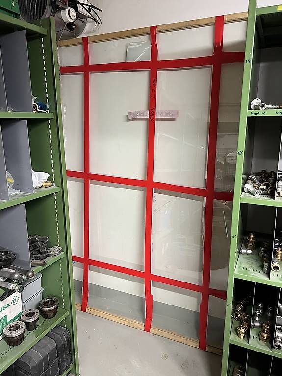 Paraventi: Glas Trennwand 210x140 – Usato da Wynau venduto da Eli1982 1