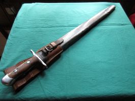 Sägebajonett Mod. 16 Nr.46463 WF Neuhausen