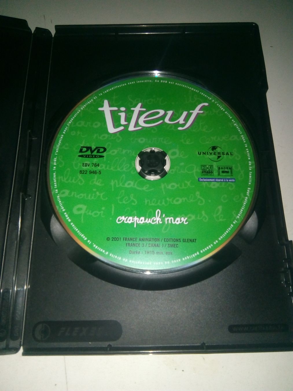 Tutti i DVDs: Titeuf - Crapauch'mar   (francais)   DVD – Usato da St.Galllen venduto da elkaphone 1