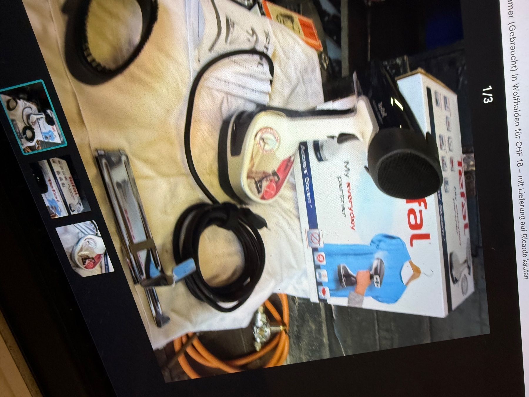 Tefal Ferri da stiro: Tefal Kleider Steamer – Usato da Zug venduto da Jm2005