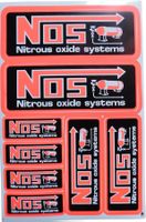 NOS Aufkleber Sticker 1 Bogen 27 x 18 cm Tuning ST333