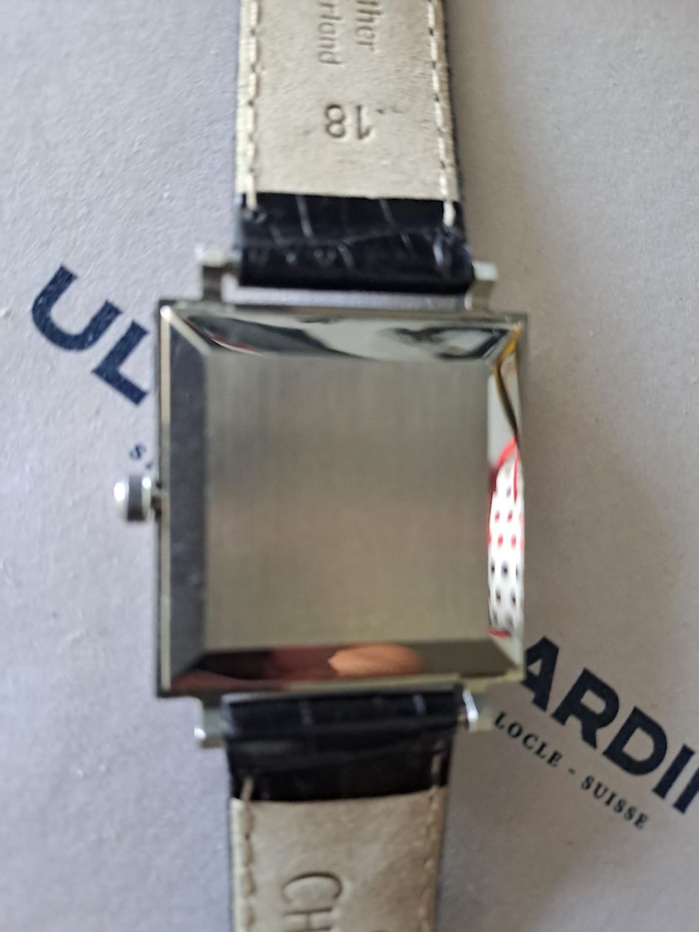 Ulysse Nardin Orologi: Ulysse Nardin Square Stahl – Usato da La Neuveville venduto da austinpowers70 3