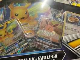 Pikachu Evoli Spezial Kollektion DE mit Riss