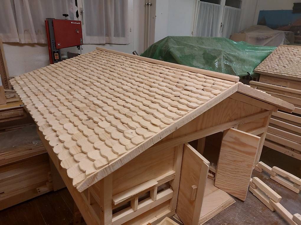 Giocattoli: Moderner Luxus Bauernhof aus Holz – Nuovo (secondo la descrizione) da Bätterkinden venduto da marzaeka 2