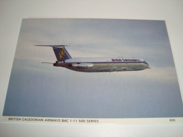 Cartoline postali: British Caledonian Airways BAC 1-11 500 – Nuovo e nell'imballaggio originale da Thun venduto da Abigboss