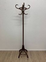 Vintage Thonet Stil Garderobenständer aus Bugholz