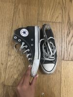 Baskets Converse All Star montantes noires taille 38