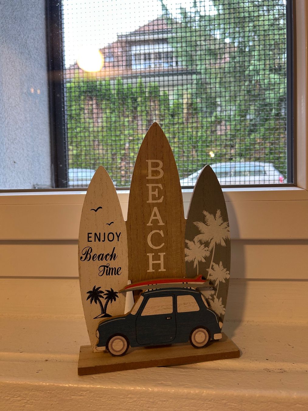 Toutes les décorations: Dekoration Beach Surfbrett Holz – Neuf avec emballage d'origine à Wabern par belka72