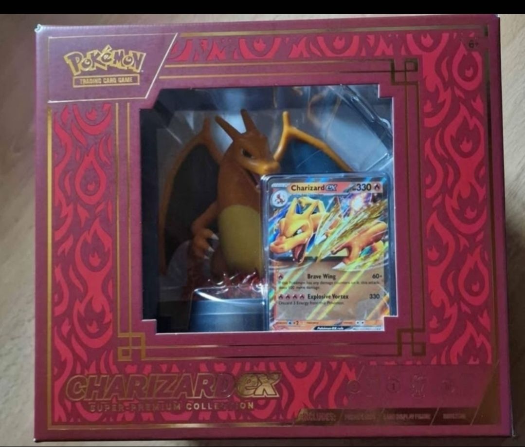Pokémon Carte collezionabili: Pokemon Charizard ex Super Premium Collection – Nuovo e nell'imballaggio originale da Tscheppach venduto da Jennisa
