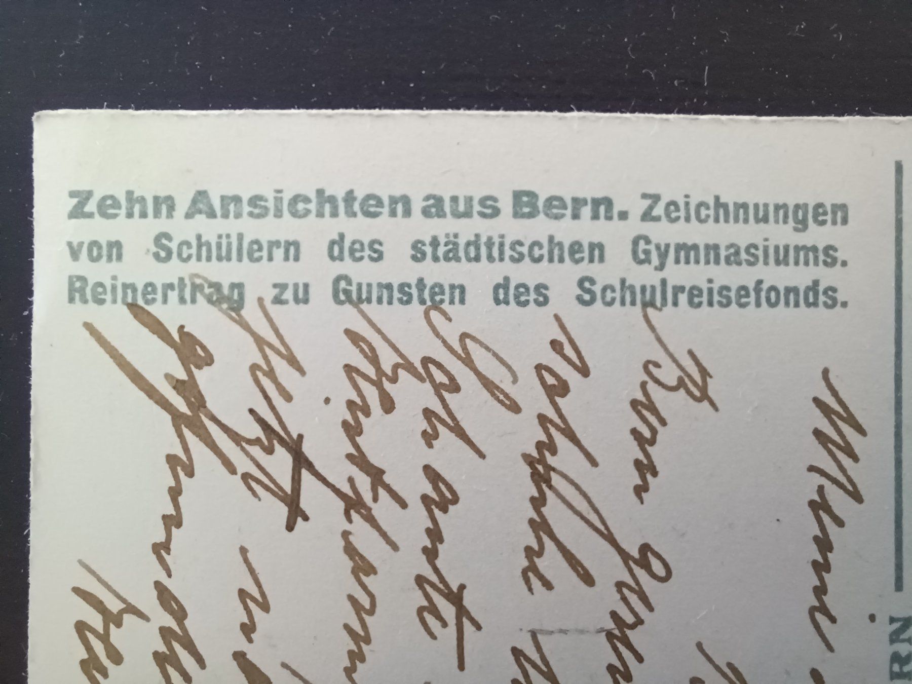 Ansichtskarten: Be, Bern, Heiliggeistkirche, 27.III.1920 – Gebraucht aus Aarau Rohr von mgvw 3