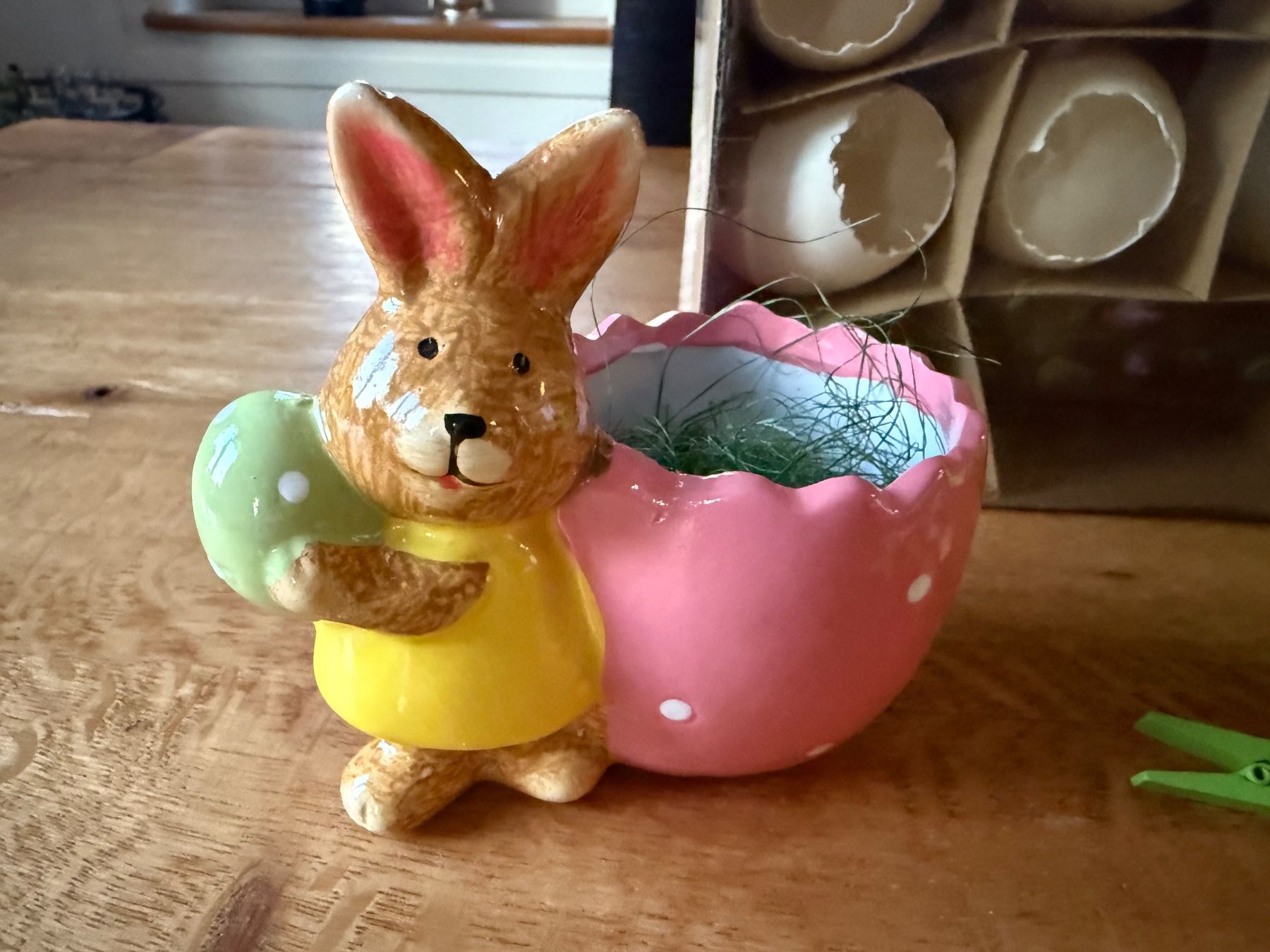 Statuette: Ostern - Osterhase Gänseeier Hasenkerze Eimer u.v.m. – Usato da Basel venduto da jetzt-wird-gemistet 1