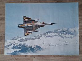 Mirage III S Poster Schweizer Luftwaffe