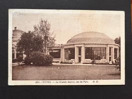 Postkarte Vittel 1933 (P380)