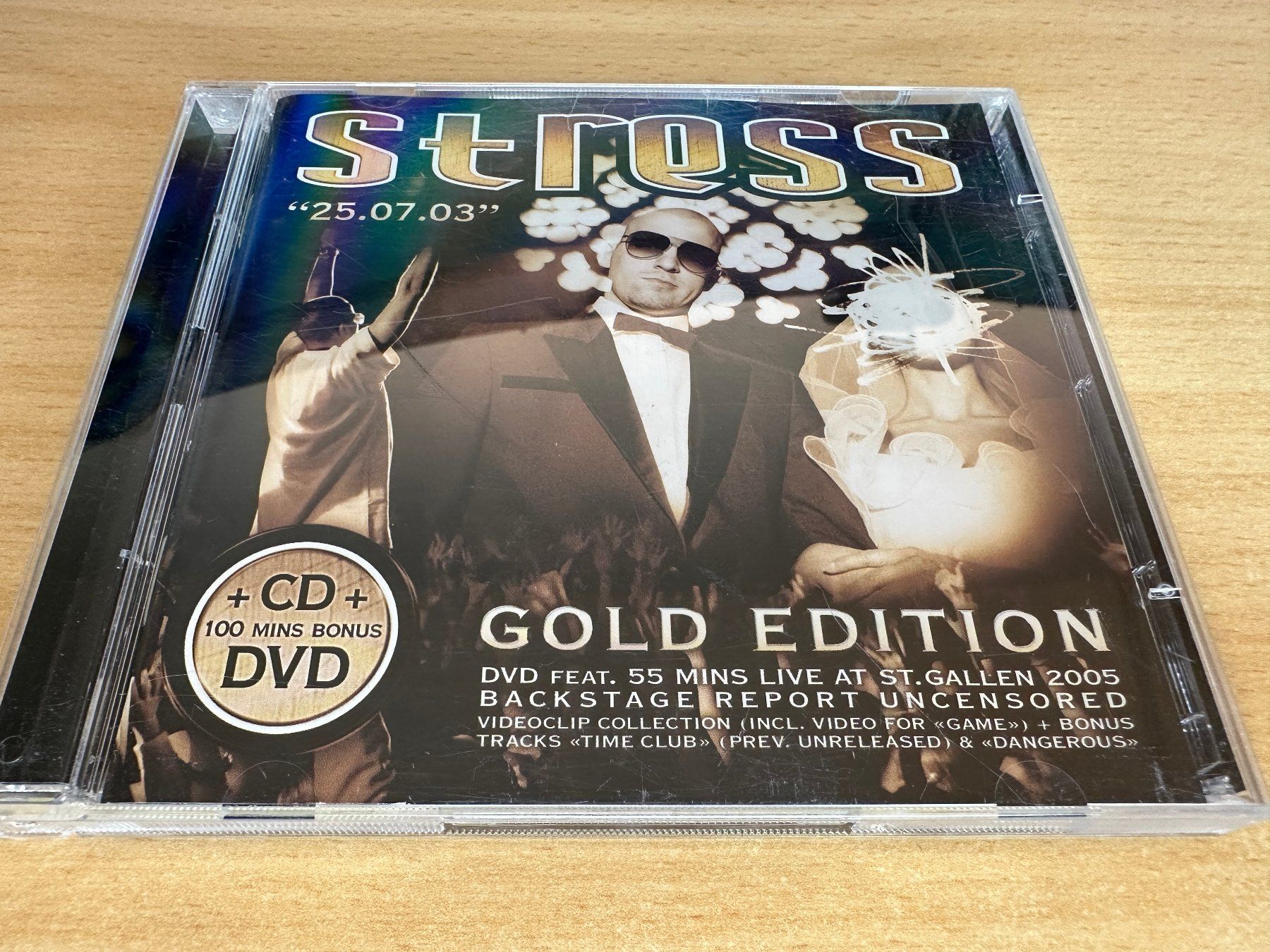 CD: Stress – "25.07.03" - CD & DVD – Usato da Rikon im Tösstal venduto da Alpenmutz