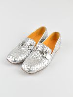 Madison Maison Loafers Mara Bini - silber - Grösse 39 (38.5)