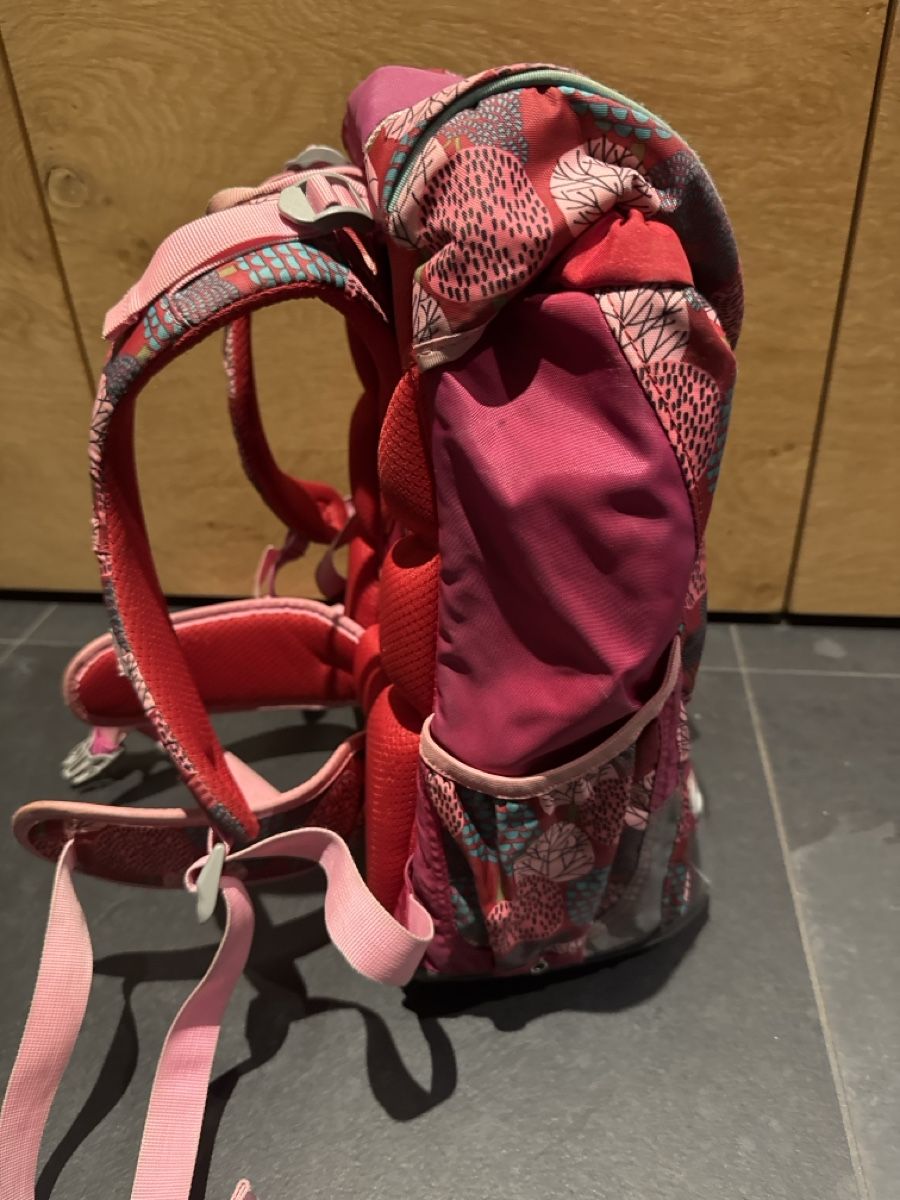 Borse & Zaini: DerDieDas Kinder Schulrucksack, Pinkes Baum Design – Usato da Plons venduto da Mvr 3