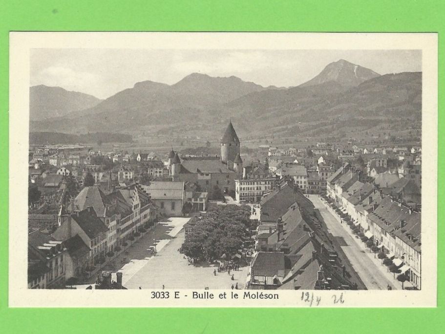 Cartoline postali: Bulle et le Moléson – Usato da Zürich venduto da t24_de