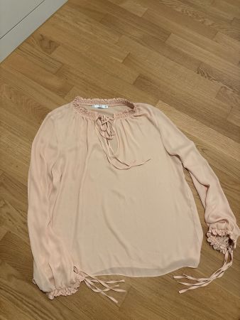 Mango, L, Bluse Rosa