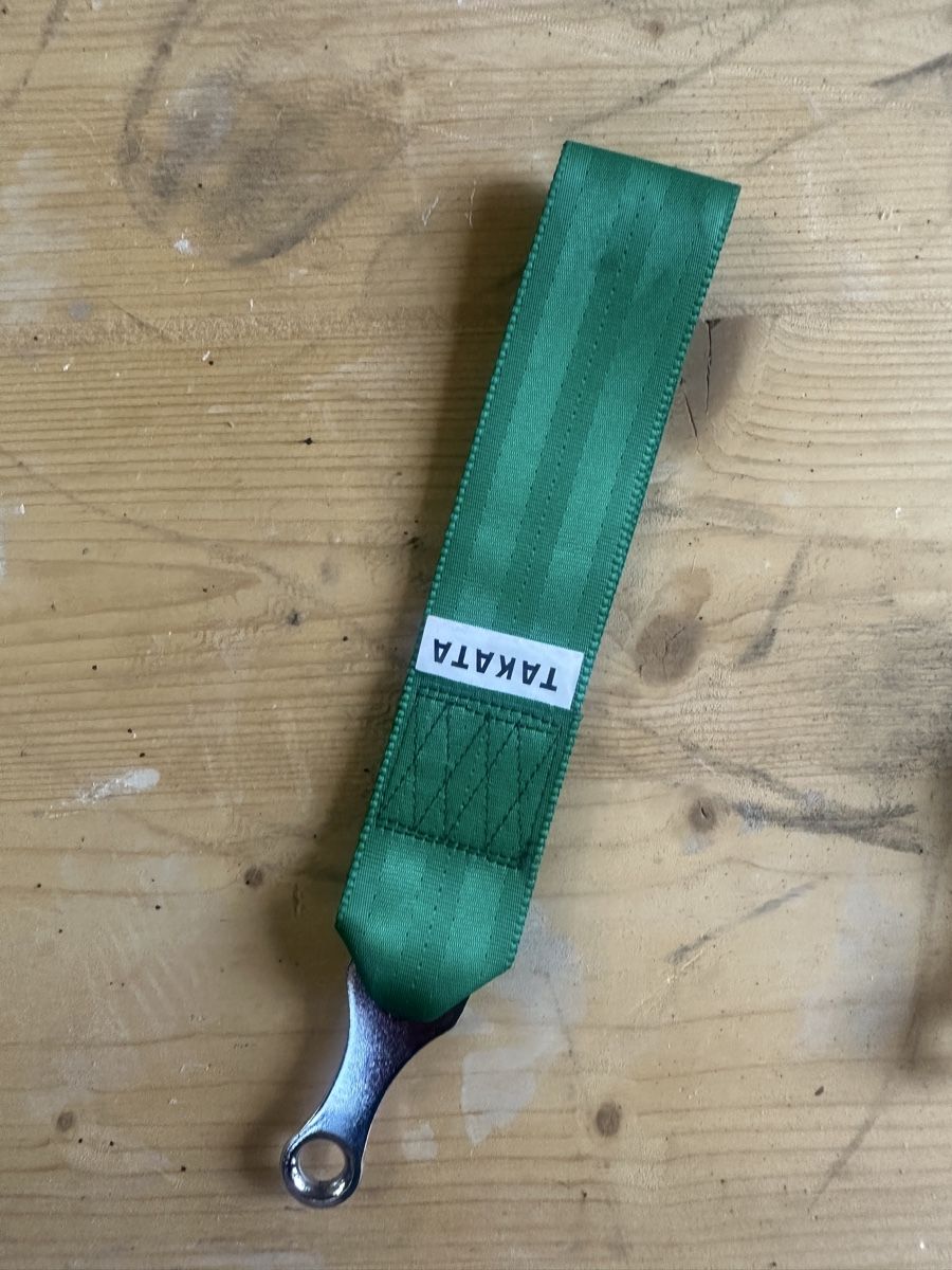 Sonstiges Fahrzeugzubehör: Abschleppschlaufe Takata grün neu – Neu und originalverpackt aus Vulpera von Plavna01 1