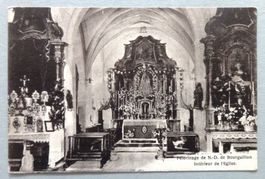 N.-D. de Bourguillon, Int. de l' église