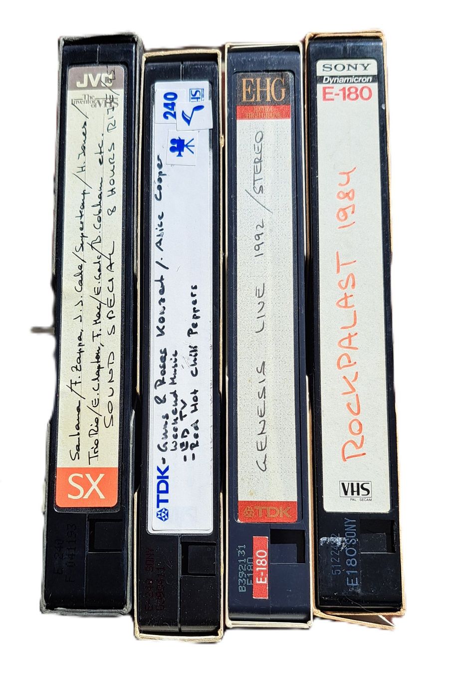 Tutti i VHS: VHS Videokassen Konzerte 4 Stück Set 4 – Usato da Schlieren venduto da Rcaliforni