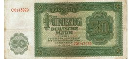 Berlin 50 Deutsche Mark Serie C 1948 SS+-SS++