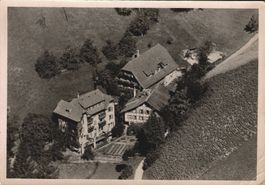 Ansichtskarte Kurhaus Moosbad Emmenmatt Flugaufnahme 1955