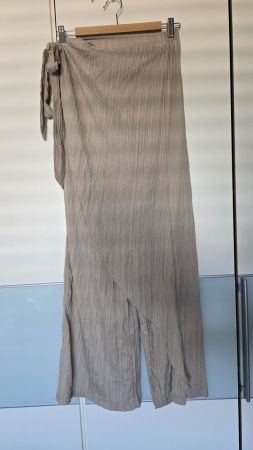 ​😍 Sommerhose - L - Wickelhose / Plissee Wide Leg Hose