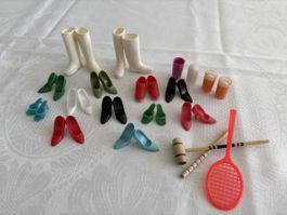 Barbie Schuhe+Zubehör